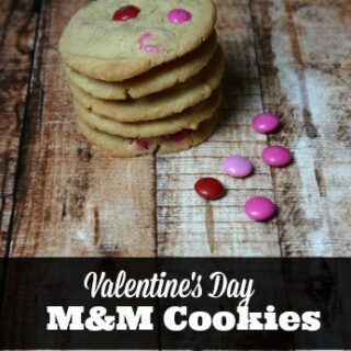 Valentine's Day M&M Cookies Recipe