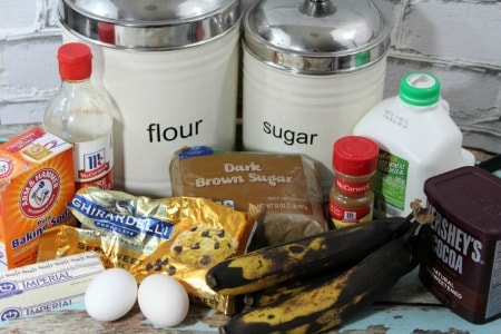 Chocolate-Banana-Bread-Ingredients