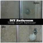 DIY Bathroom Soap Scum Remover - Centsable Momma
