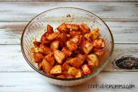Paprika-Oven-Roasted-Potatoes-In-Process