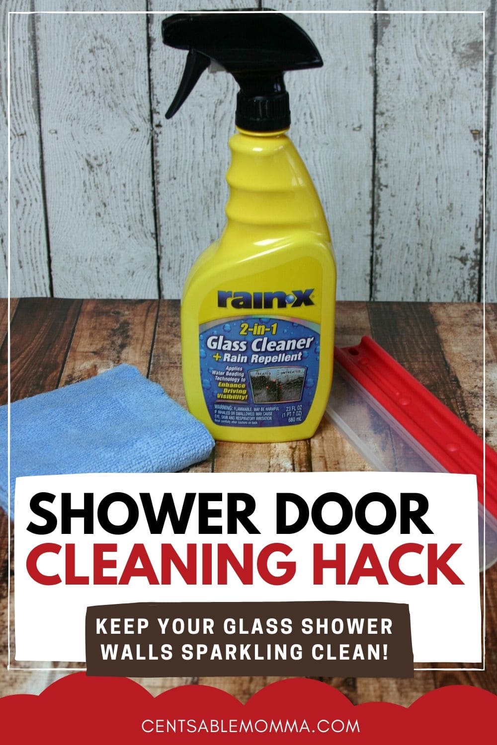 Rain-x to Keep Your Shower Glass Clean - Centsable Momma