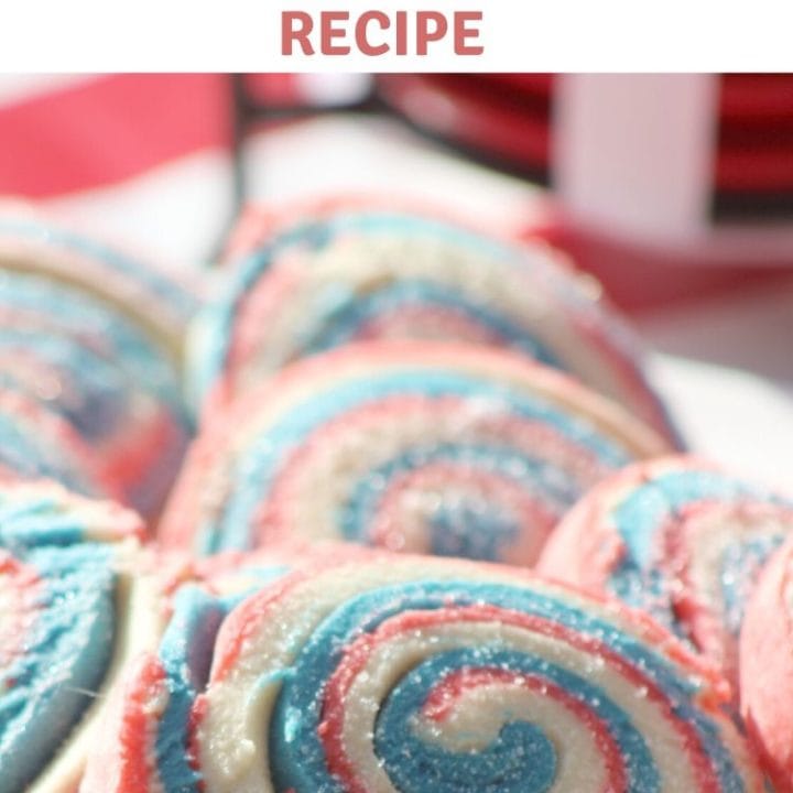 Patriotic Pinwheel Cookies Recipe