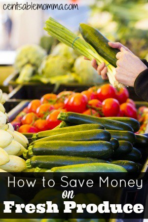 If your spending on fresh produce is out of control, check out these 10 tips on how to save money on fresh produce.