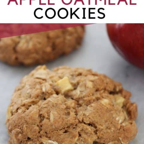 Cinnamon Apple Oatmeal Cookies Recipe