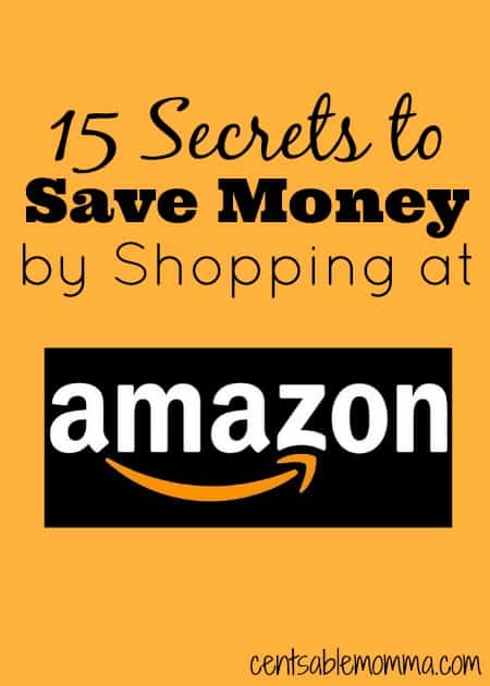 Want to save money on gifts this year by shopping online? Check out these 15 Secrets to Save Money at Amazon to get the biggest savings with your online shopping.