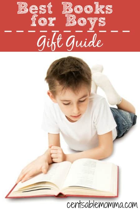 Tween boys can be tough to shop for since the gifts they want start to get more and more expensive. However, books make great gifts (even for boys who don't love to read) when you use these book gift ideas which are some of my boys' favorites.