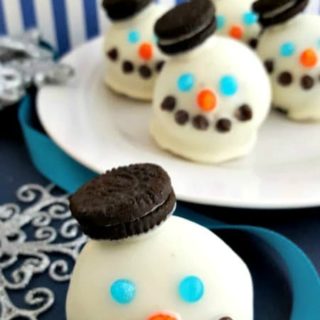 Snowman Oreo Truffle Recipe