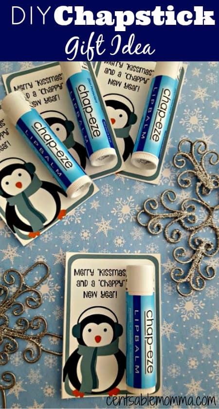 DIY Chapstick Gift Idea: FREE Printable - Centsable Momma