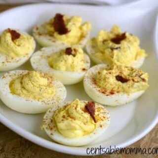 Cream Cheese and Bacon Deviled Eggs Recipe