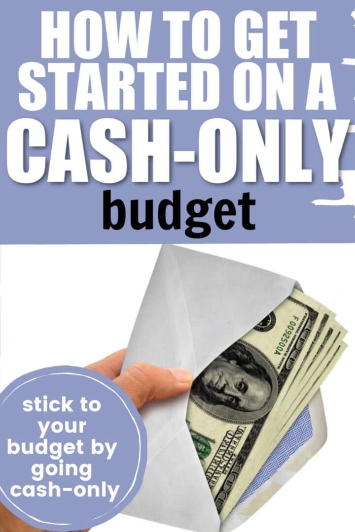 How to Get Started with a CashOnly Budget Centsable Momma