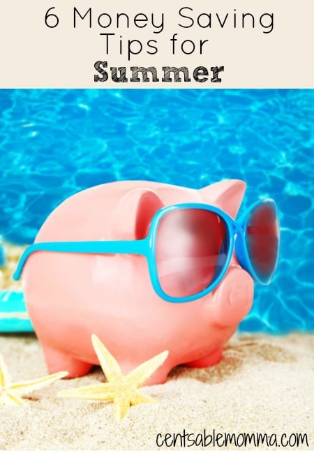 Summer can be an expensive time of the year with all the activities for kids. Check out these 6 tips for how to save money during the summer.
