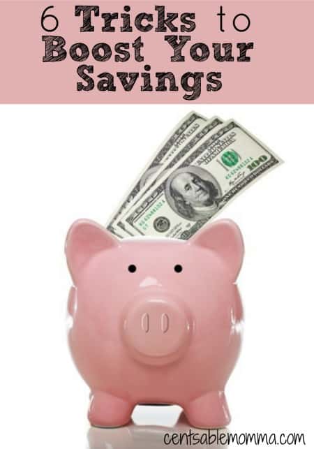 If you don't have much (if any) money in savings, you can use these 6 tricks to boost your savings account.