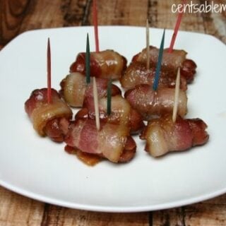 Bacon-Wrapped Smokies with Brown Sugar Recipe