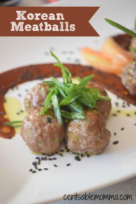 Create a fun holiday or game day appetizer with this Korean Meatballs recipe. You can even add sriracha sauce to the recipe to add a spicy kick.