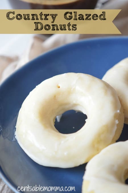Enjoy donuts for breakfast this weekend with this yummy Country Glazed Donuts recipe. No need to have a special donut maker appliance with this recipe since you can fry them right on your stove.