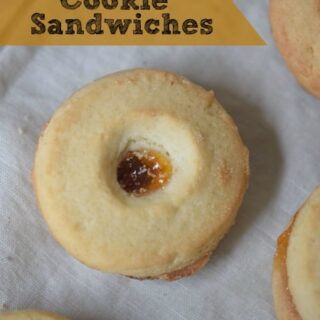 Peach Jam Cookie Sandwiches Recipe