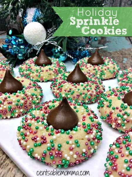 Holiday Sprinkle Cookies
