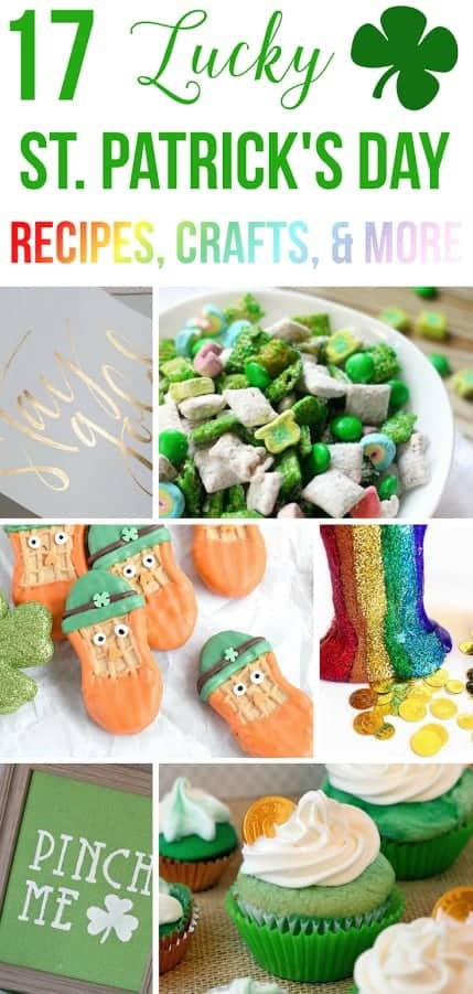 Celebrate St. Patrick's Day with one of these 17 Lucky St. Patrick's Day recipes and crafts.