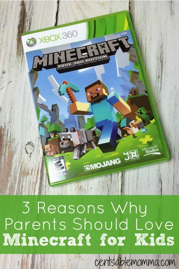 Worried that your kids are playing too much video games and it's all bad? Check out these 3 reasons why parents should love Minecraft for kids and the reasons why limited Minecraft time can actually be educational.