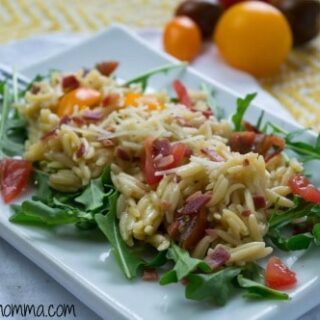 BLT Orzo Salad Recipe