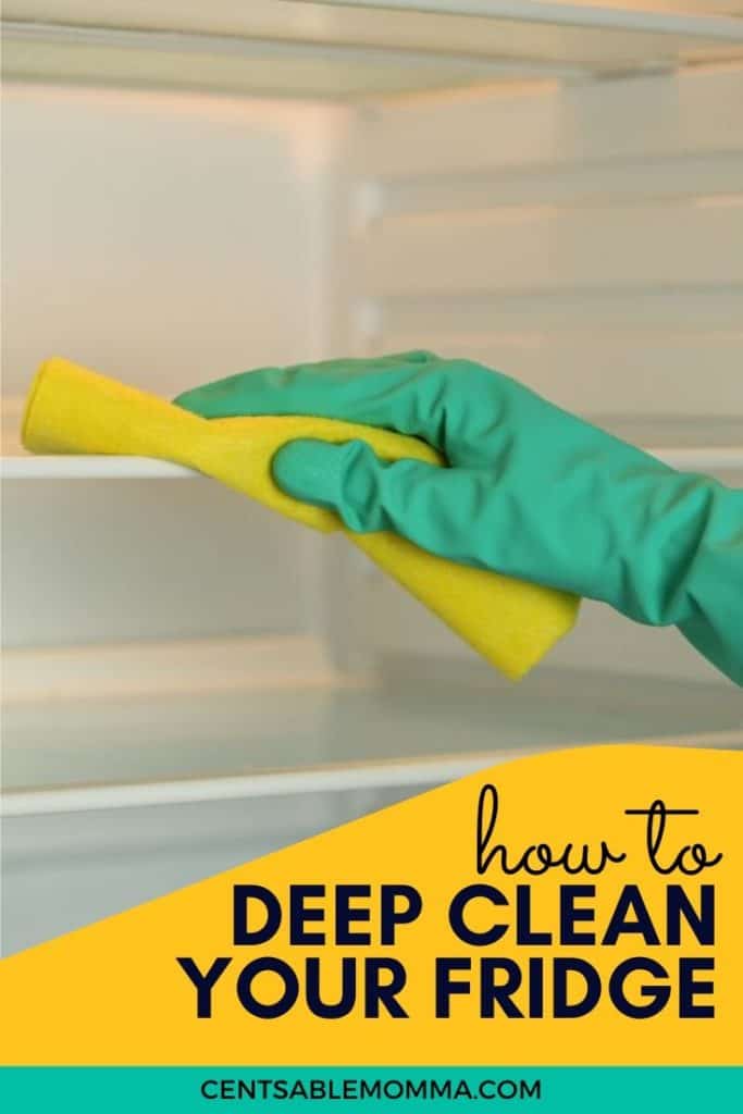 How to Deep Clean Your Fridge Centsable Momma