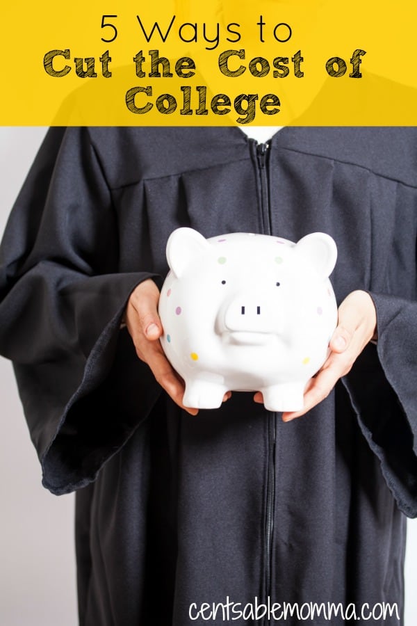 So you want to go to college (or help your child attend college), but the costs are just so high. Check out these 5 ways to cut the cost of college for some tips on how to make college more affordable if you don't have a huge college savings account.