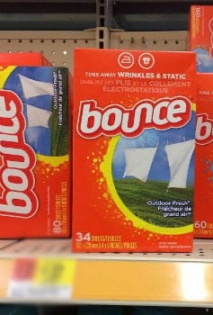 Printable Coupon: $1 off Bounce Product + Walmart Deal - Centsable Momma