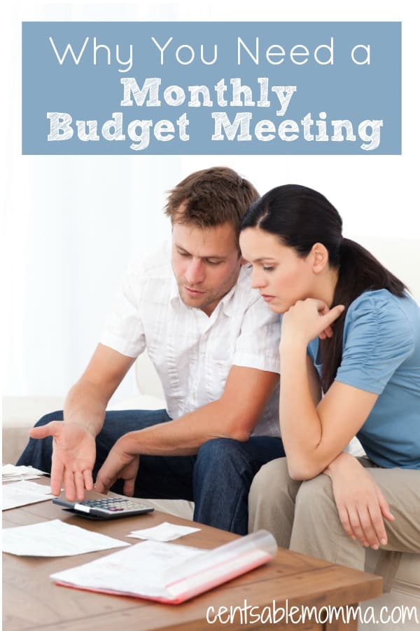Do you create your budget and then just let it go and hope that it works? It's best if you sit down with your spouse (or accountability partner) each month to review your budget - what's working and what's not.  Check out these 4 reasons why you need a monthly budget meeting.