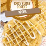 pumpkin spice sugar cookies