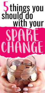 hands holding jar of coins