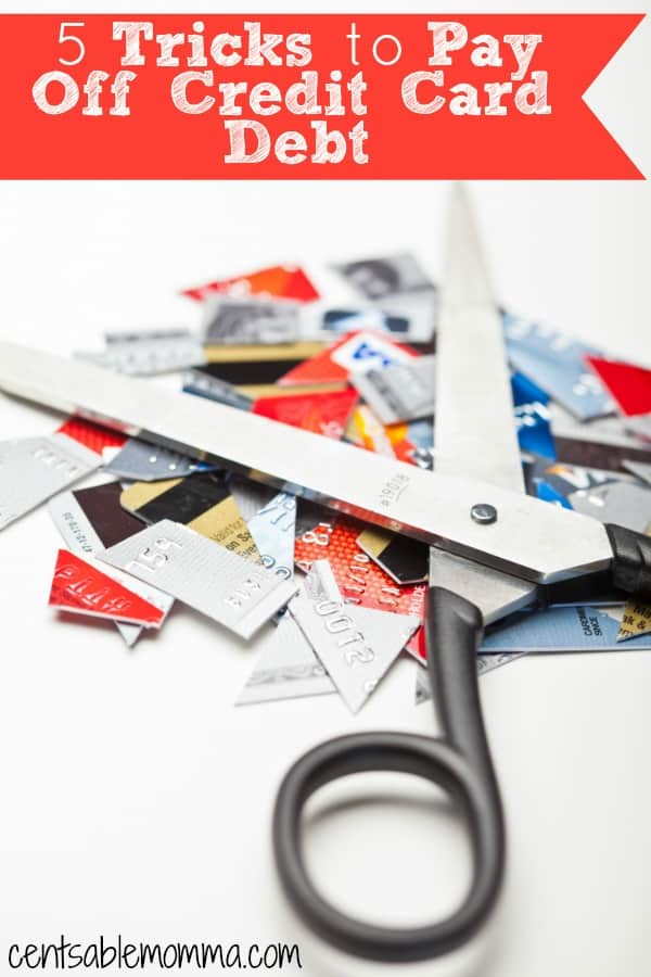 You want to get out of debt and pay off that final credit card debt, but what's the best (and easiest) way to do it?  Check out these 5 trips to pay off credit card debt and be free of credit cards forever.