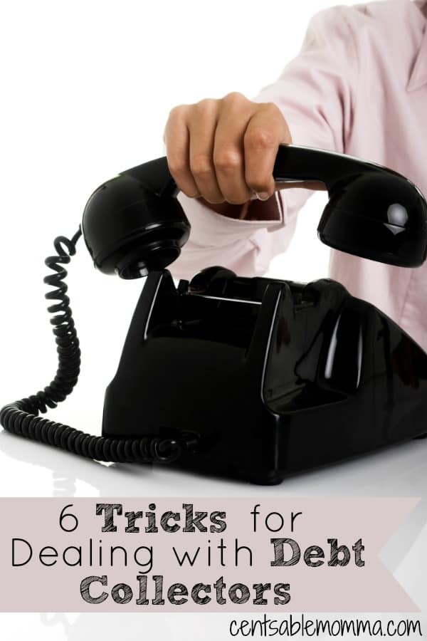 If debt collectors are hounding you, it can be a very scary time. But gain back some sanity with these 6 tricks for dealing with debt collectors for some tips on what they and you can do.