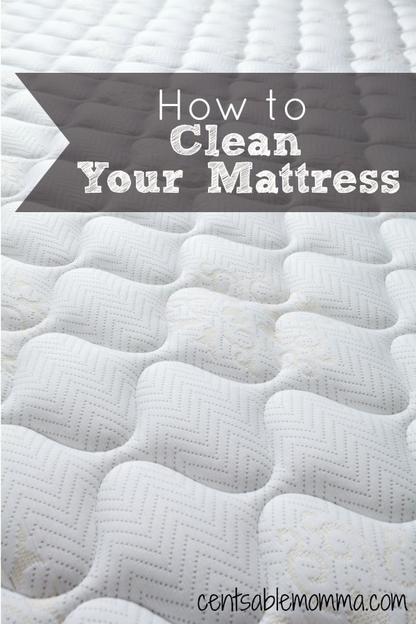 How to Clean Your Mattress Centsable Momma