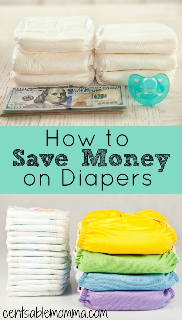 Diapers can be an expensive part of having a baby.  But, you don't have to break the bank buying diapers!  Check out these 4 tips for ideas on how to save money on diapers.