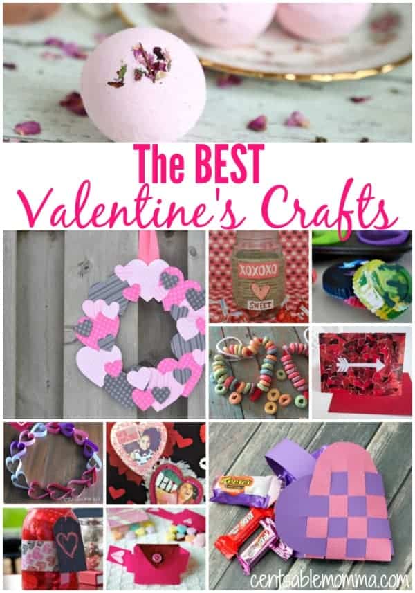 Create some fun for Valentine's Day with this huge list of the best Valentine's crafts. There are craft ideas for both adults and kids.