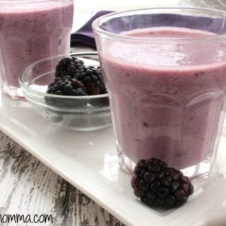 Blackberry Pomegranate Smoothie Recipe