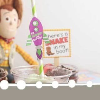 Image for Buzz Lightyear Floats with Free Toy Story Party Printables