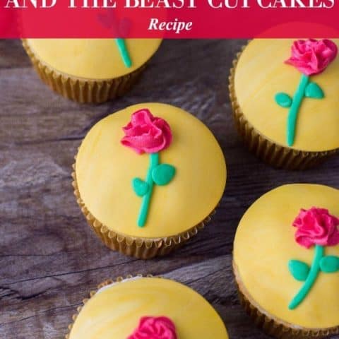 Image for Disney's Beauty and the Beast Cupcakes Recipe Tutorial