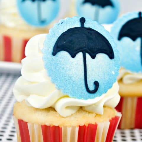 Image for Mary Poppins Cupcakes ⋆ Sugar, Spice and Glitter