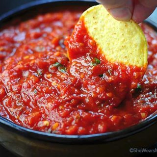 Image for Spicy Roasted Tomato Chipotle Salsa