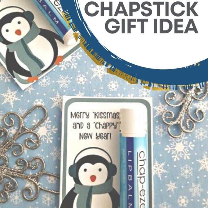 DIY Chapstick Gift Idea {with FREE printable}