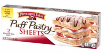 Printable Coupon: $0.75 off Pepperidge Farm Frozen Puff Pastry